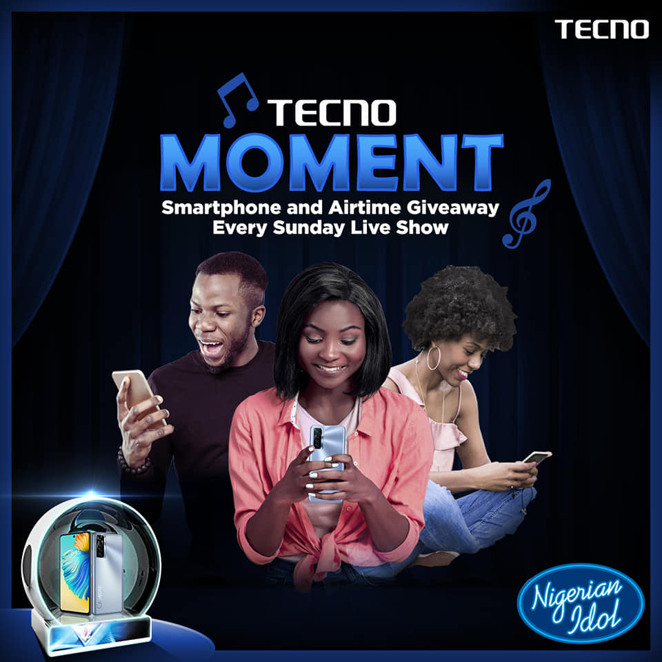 20 Lucky Fans To Win N5 000 In Tecno Moment Trivia On Nigerian Idol Promos In Nigeria